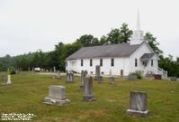 Hopewell Baptist Church and cemetery, Mt. Alto, Jackson Co., West Virginia