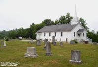 Hopewell Baptist Church and cemetery, Mt. Alto, Jackson Co., West Virginia