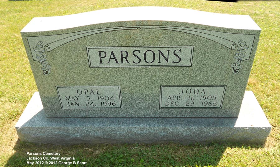 West Virginia Cemetery Preservation AssociationParsons Cemetery