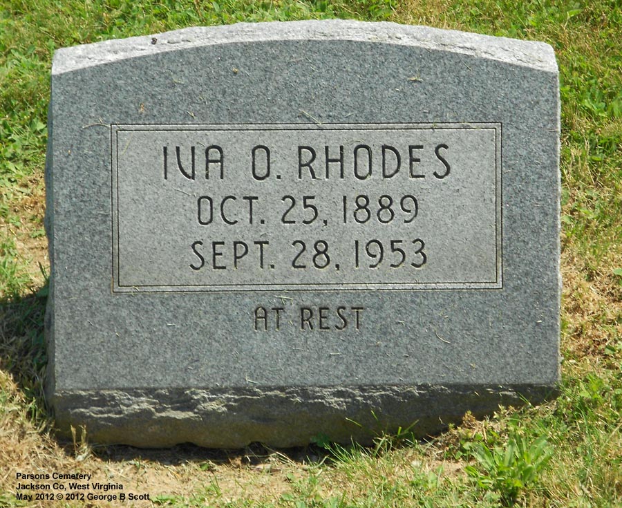 West Virginia Cemetery Preservation AssociationParsons Cemetery