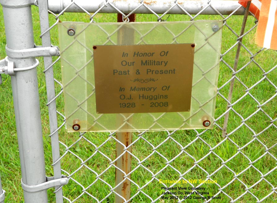 Sign on Gate