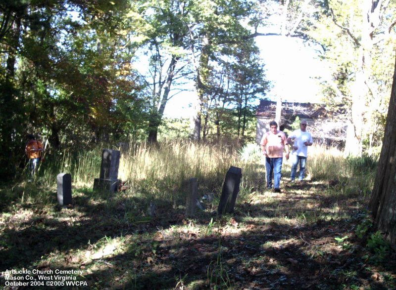West Virginia Cemetery Preservation Association Arbuckle Presbyterian Church Cemetery, Mason Co