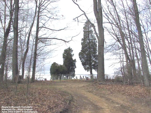 Powers Cemetery, Nicholas Co., West Virginia
