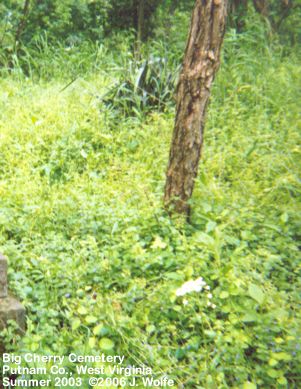 Big Cherry Cemetery, Putnam Co., WV