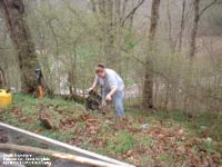 Smith Cemetery in Putnam County - this photo taken during the clean-up