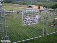 Wade Chapel Cemetery, Putnam Co., WV - New addition