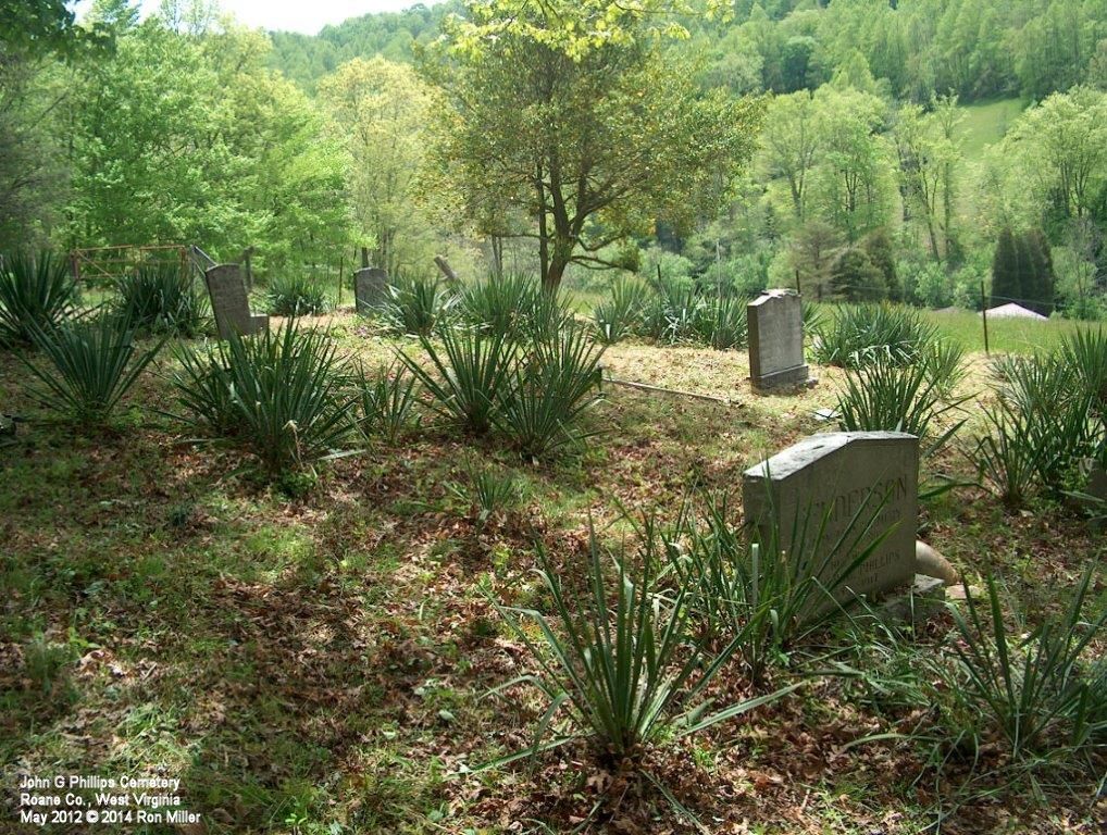 John G. Phillips Cemetery, Roane Co., WV