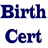 Click here to see birth certificate (WV Vital Research Records)